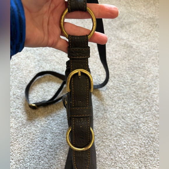 Valentino By Serendipity Valentino Black Leather Crossbody Bag - Picture 5 of 12